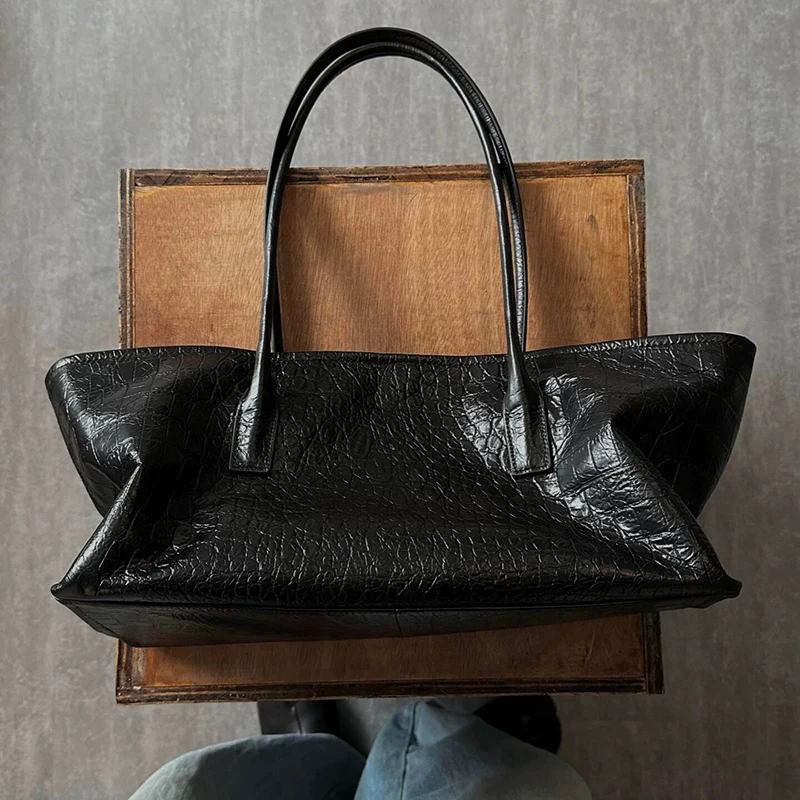 Sac à main rétro à motif croco - Luxury Bags Tote avis et prix